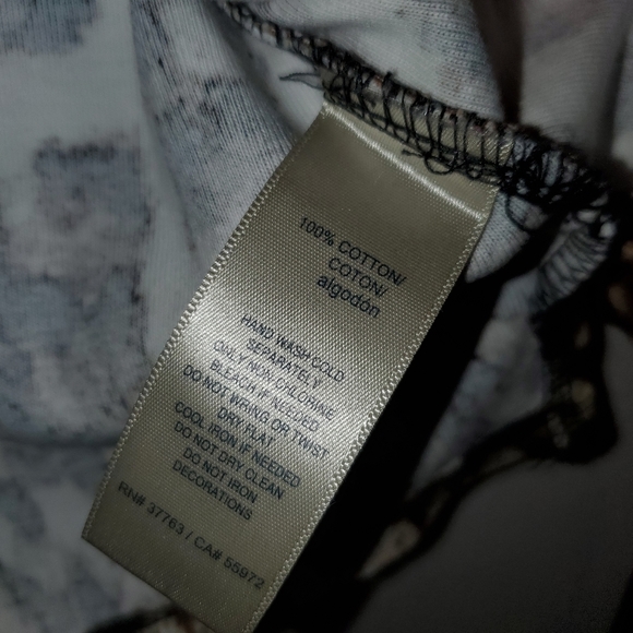 Rafaella 3/4 Sleeve Leopard Print Top with Gold Chain Collar 106 - Picture 4 of 6